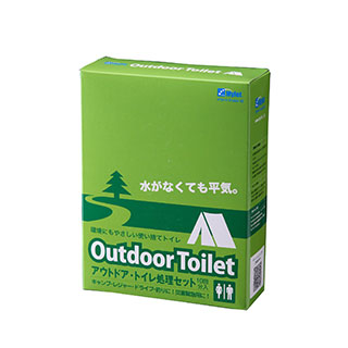 災害用トイレット アウトドアmini-10(トイレ10回分+ミニ便器付き)