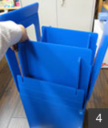 災害用トイレ　収納重視・プラダントイレ【2個セット】　運賃込み